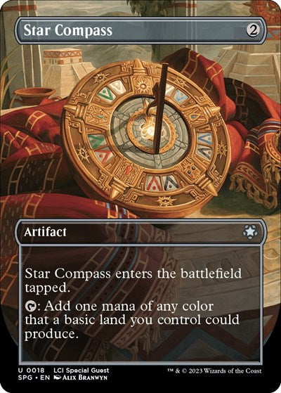 Star Compass (Borderless) (Special Guests) Near Mint Foil
