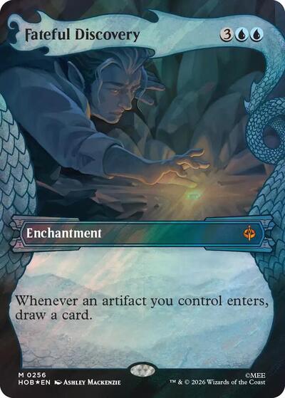 Fateful Discovery (Showcase) (Surge Foil) (The Hobbit) Light Play Foil