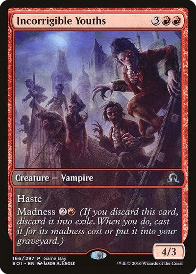 Incorrigible Youths (Promos: Game Day and Store Championship) Near Mint