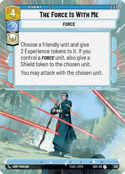 The Force is With Me (Hyperspace) (Spark of Rebellion) Near Mint
