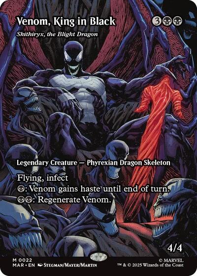 Venom  King in Black   Skithiryx  the Blight Dragon  Borderless|0|0|0.00