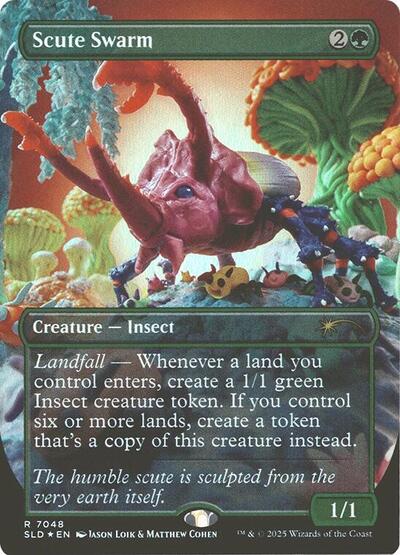 Scute Swarm (Rainbow Foil) (Secret Lair) Near Mint Foil