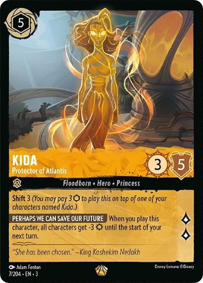 Kida - Protector of Atlantis (Into the Inklands) Near Mint