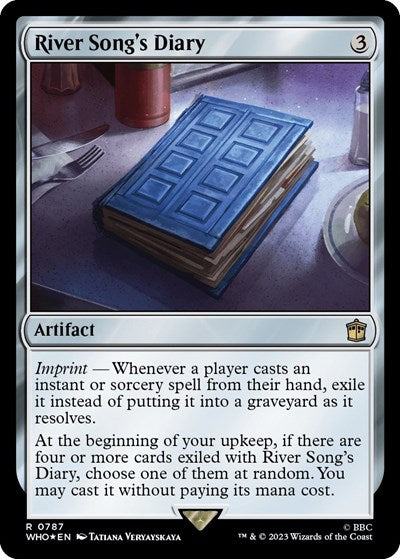 River Song's Diary (Surge Foil) (Universes Beyond: Doctor Who) Light Play Foil