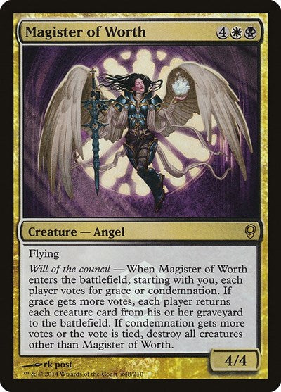 Magister of Worth (Promos: Launch Party and Release Event) Medium Play Foil