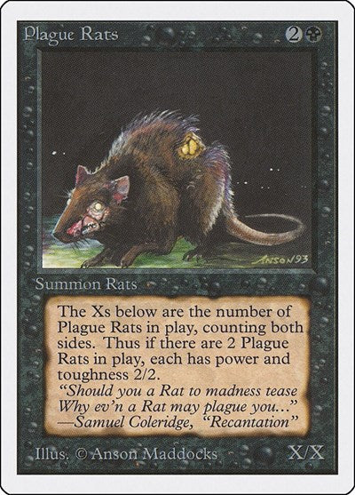 Plague Rats (Unlimited) Medium Play