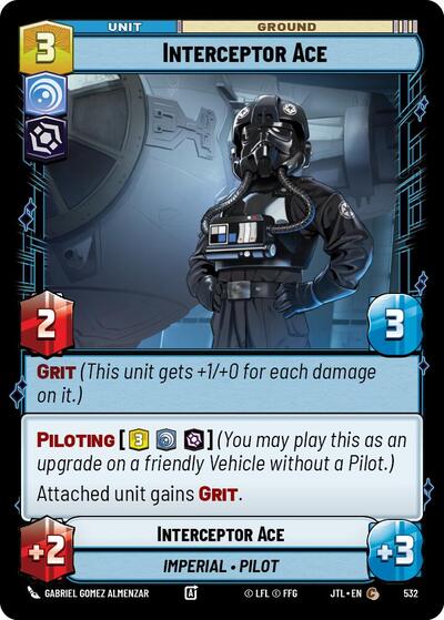 Interceptor Ace (Foil) (Jump to Lightspeed) Near Mint Foil