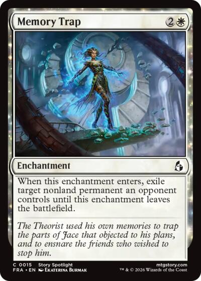 Memory Trap (Reality Fracture) Near Mint Foil