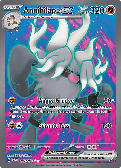 Annihilape ex - 242 (SV02: Paldea Evolved) Near Mint Holofoil