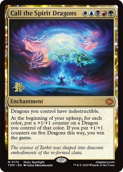 Call the Spirit Dragons (Promos: Prerelease Cards) Near Mint Foil