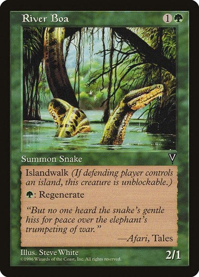 River Boa (Visions) Medium Play