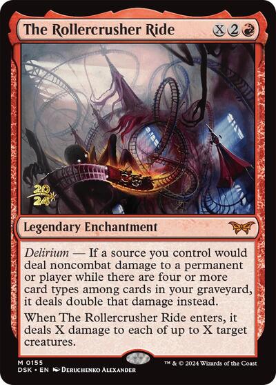 The Rollercrusher Ride (0155) (Promos: Prerelease Cards) Light Play Foil