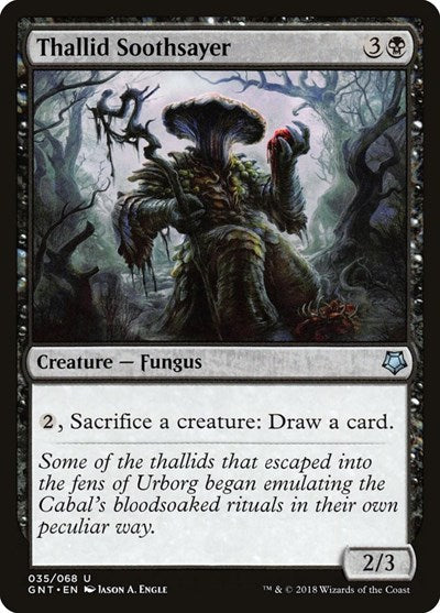 Thallid Soothsayer (Magic Game Night) Light Play