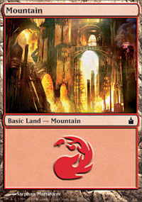 Mountain (299) (Ravnica) Medium Play
