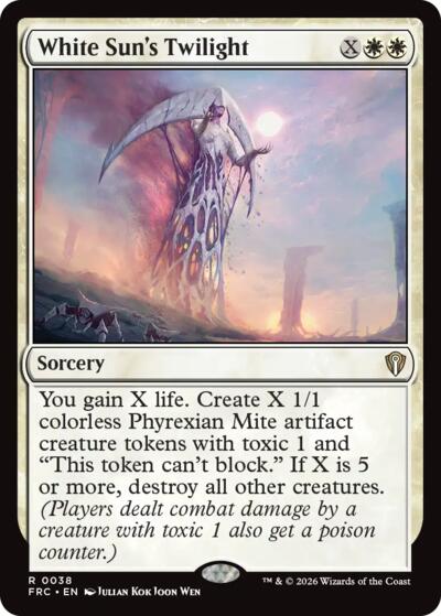 White Sun's Twilight (Commander: Reality Fracture) Near Mint