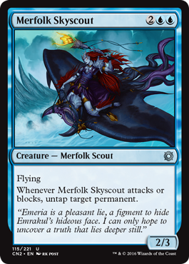 Merfolk Skyscout (Conspiracy: Take the Crown) Near Mint