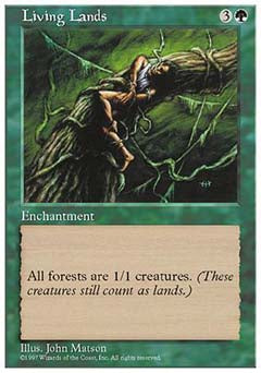Living Lands (5th Edition) Heavy Play
