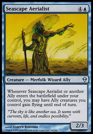 Seascape Aerialist (Zendikar) Medium Play Foil