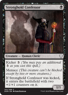 Stronghold Confessor (Dominaria) Light Play