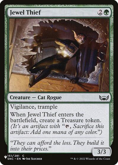 Jewel Thief (The List) Near Mint