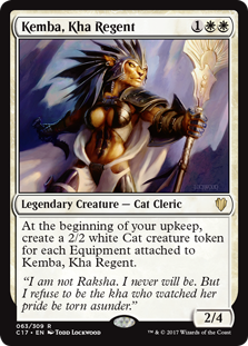 Kemba, Kha Regent (Commander 2017) Light Play
