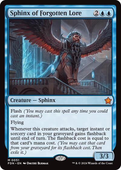 Sphinx of Forgotten Lore (Foundations) Near Mint