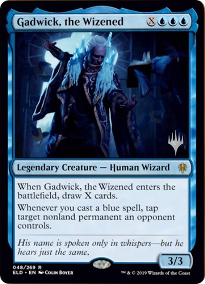 Gadwick, the Wizened (Promo Pack: Throne of Eldraine) Light Play