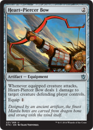 Heart-Piercer Bow (Khans of Tarkir) Medium Play Foil