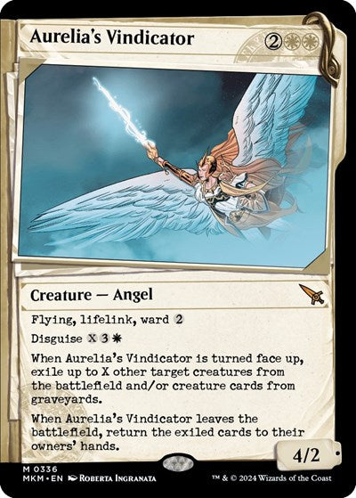Aurelia's Vindicator (Showcase) (Murders at Karlov Manor) Light Play Foil