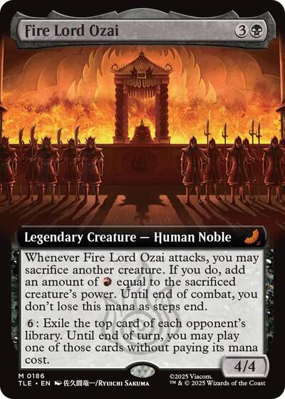Fire Lord Ozai (Extended Art) (Avatar: The Last Airbender: Eternal-Legal) Near Mint