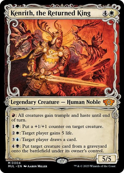 Kenrith, the Returned King (March of the Machine: Multiverse Legends) Near Mint Foil