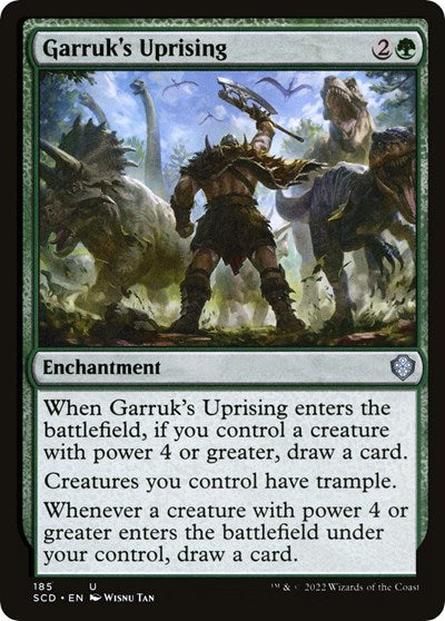 Garruk's Uprising (Commander 2022 Starter Decks) Near Mint