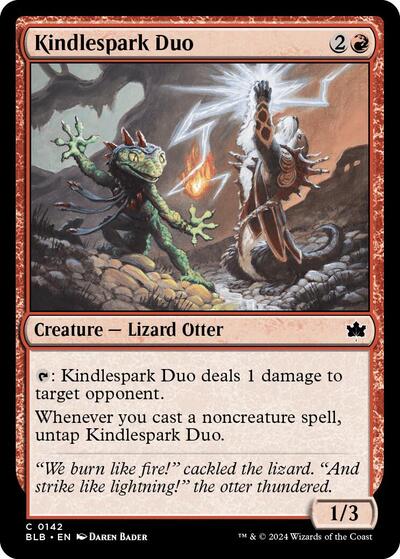 Kindlespark Duo (Bloomburrow) Light Play