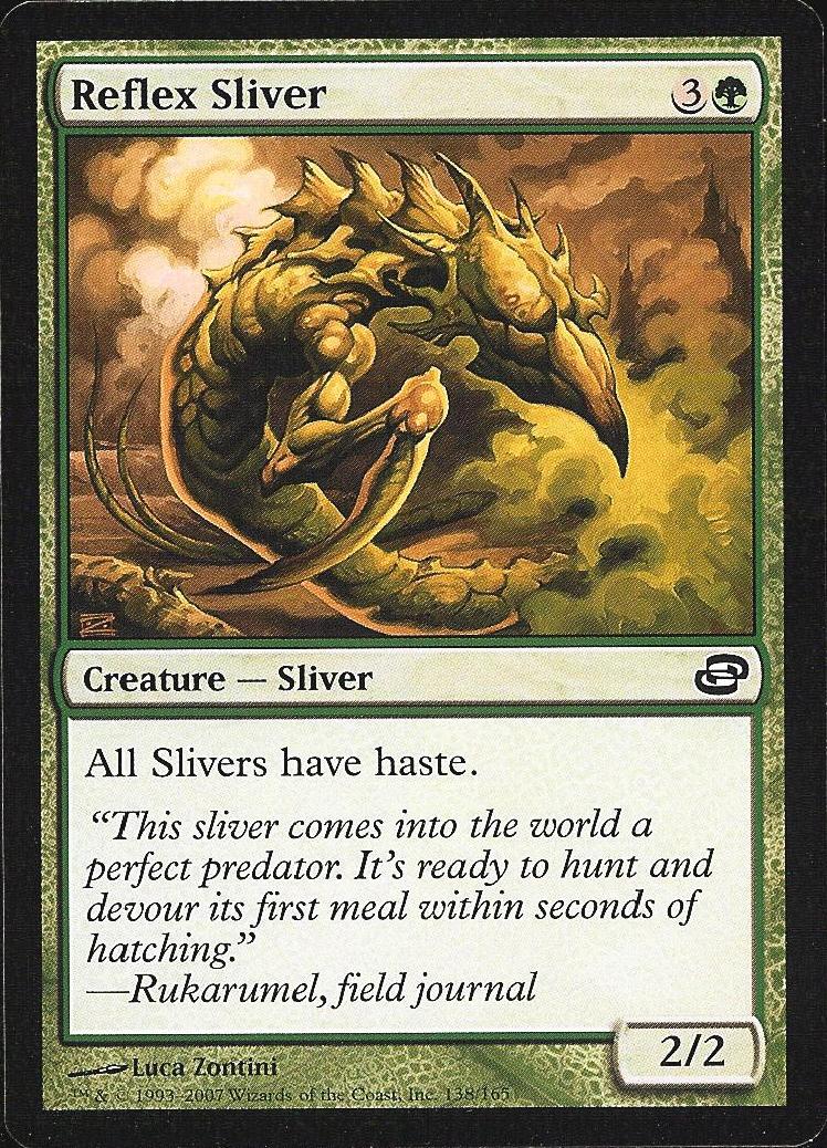 Reflex Sliver (Planar Chaos) Near Mint Foil