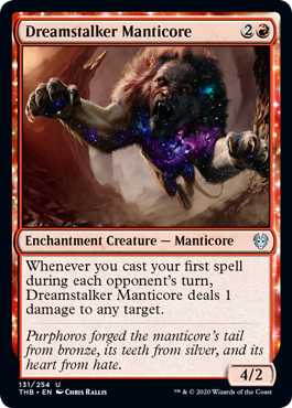 Dreamstalker Manticore (Theros Beyond Death) Medium Play Foil