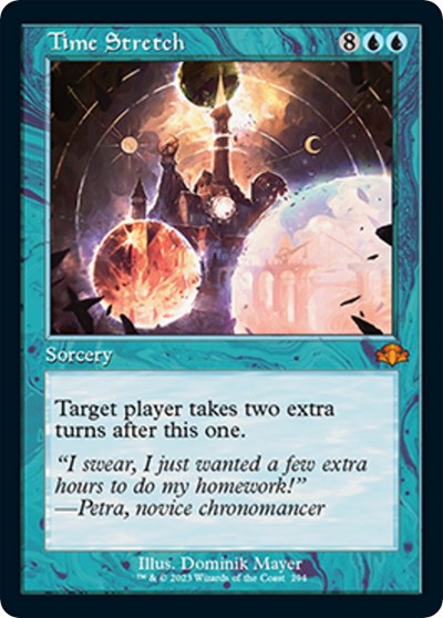 Time Stretch (Retro Frame) (Dominaria Remastered) Near Mint