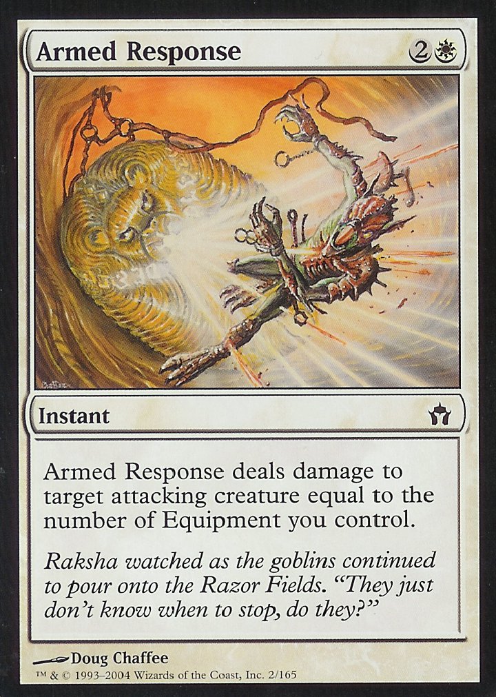 Armed Response (Fifth Dawn) Medium Play Foil