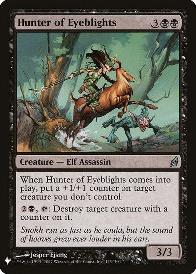Hunter of Eyeblights (Mystery Booster) Medium Play