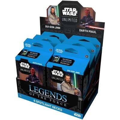 Legends of the Force Spotlight Deck Display