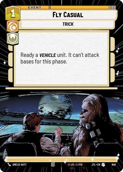 Fly Casual (Hyperspace Foil) (Jump to Lightspeed) Near Mint Foil