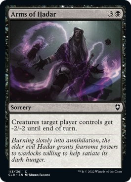 Arms of Hadar (Commander Legends: Battle for Baldur's Gate) Light Play