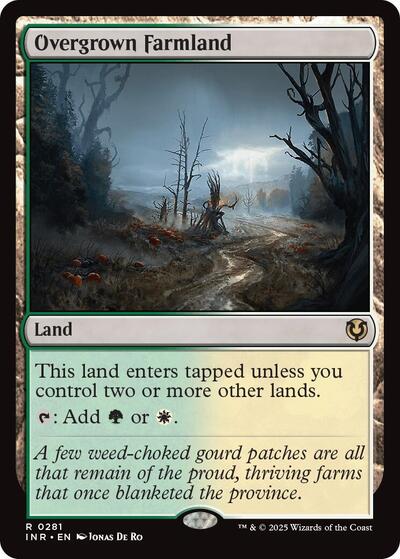 Overgrown Farmland (Innistrad Remastered) Near Mint