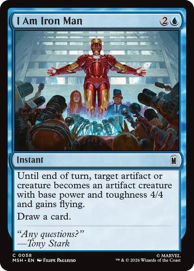 I Am Iron Man (Marvel Super Heroes) Near Mint
