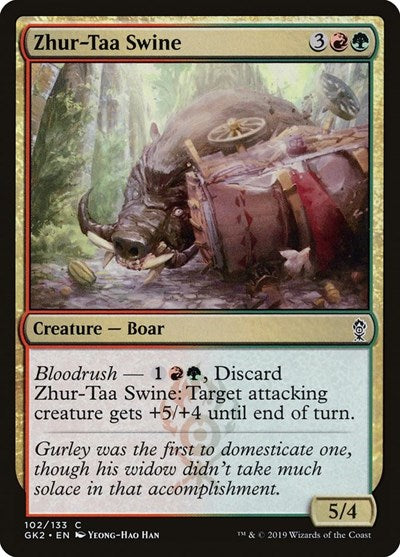 Zhur-Taa Swine (Ravnica Allegiance: Guild Kits) Light Play