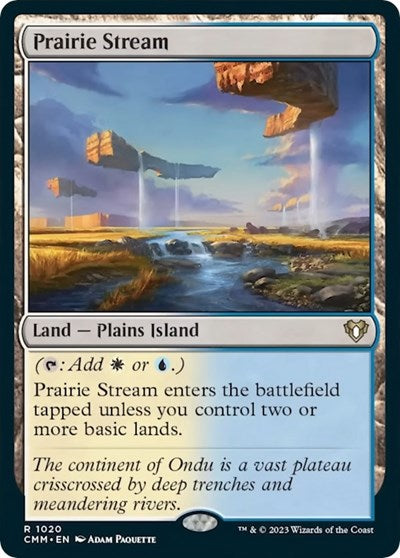 Prairie Stream (Commander Masters) Near Mint