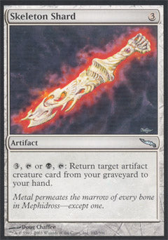 Skeleton Shard (Mirrodin) Medium Play