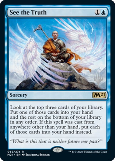 See the Truth (Promo Pack: Core Set 2021) Near Mint