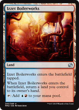 Izzet Boilerworks (Modern Masters 2015) Light Play Foil