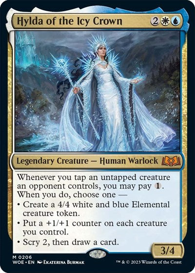 Hylda of the Icy Crown (Wilds of Eldraine) Light Play Foil