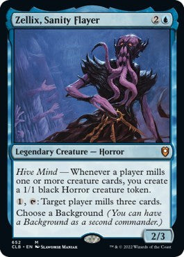 Zellix, Sanity Flayer (Commander Legends: Battle for Baldur's Gate) Medium Play Foil